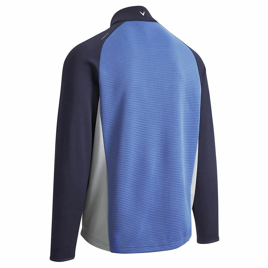 Callaway Golf Mens Blocked Ottoman 1/4 Zip Thermal Sweater SwingTech Golf Pullover - Image 9