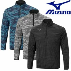 Mizuno Golf Mens Move Tech Winter 1/4 Zip Stretch Thermal Golf Jacket