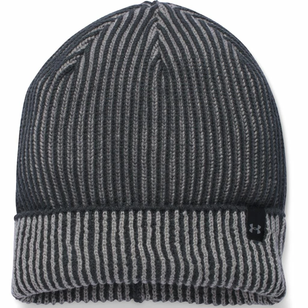 Under Armour Ladies UA Reflective Knit Beanie Womens Winter Hat - Image 2