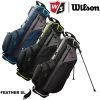 Wilson Golf Wilson Staff Golf WS Feather Stand Bag Mens Carry Bag 4 Way Divider