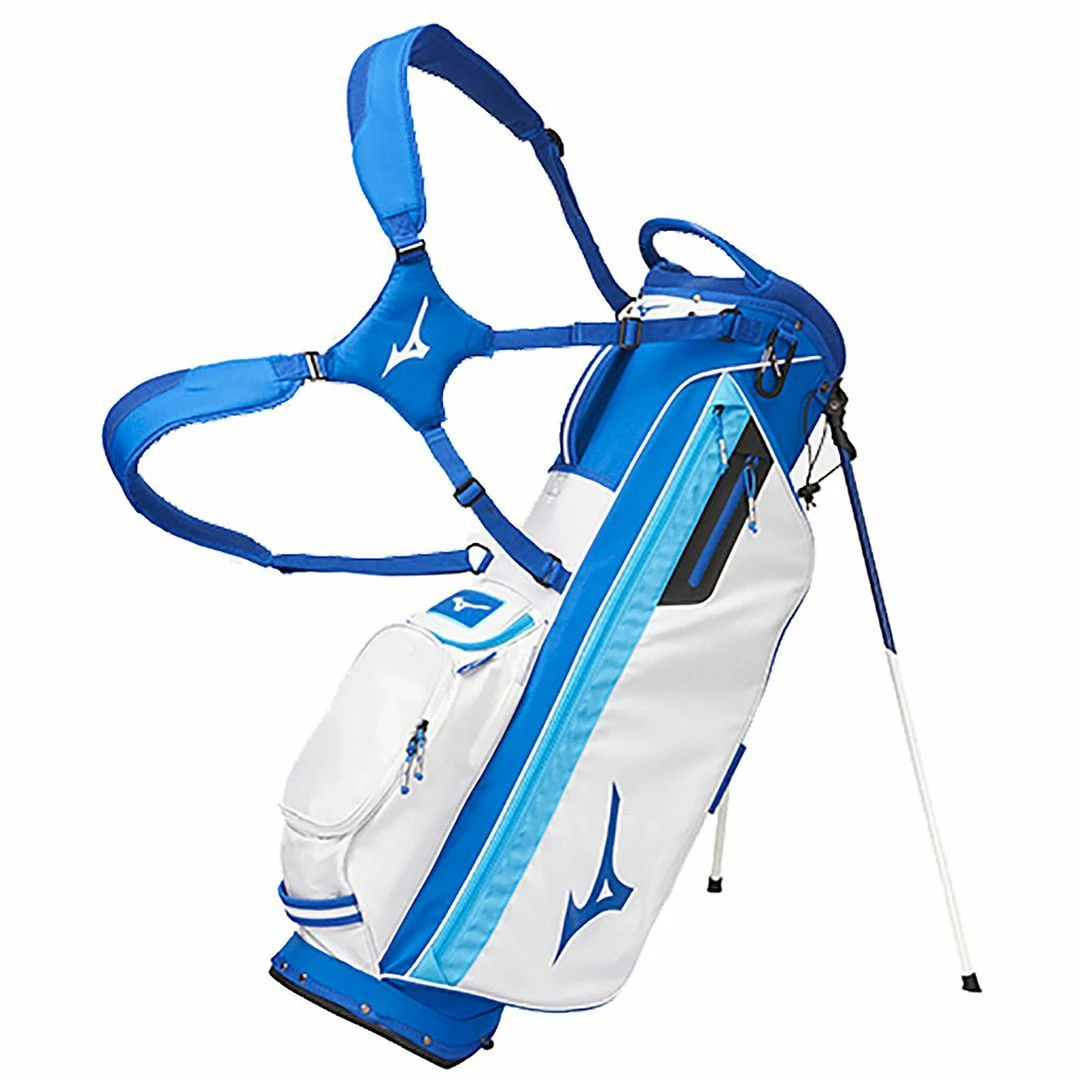 Mizuno Golf BRD3S Stand Bag Mens Dual Strap Carry Golf Stand Bag 4 Way Divider - Image 2