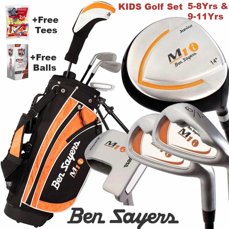JUNIOR Ben Sayers M1i Package Set Kids Golf Set + Stand Bag - RIGHT HAND