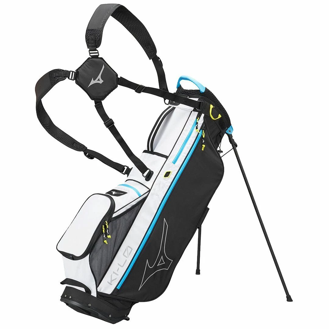 Mizuno Golf Mens K1-LO Carry Dual Strap 5 Way Divider Golf Stand Bag - Image 3