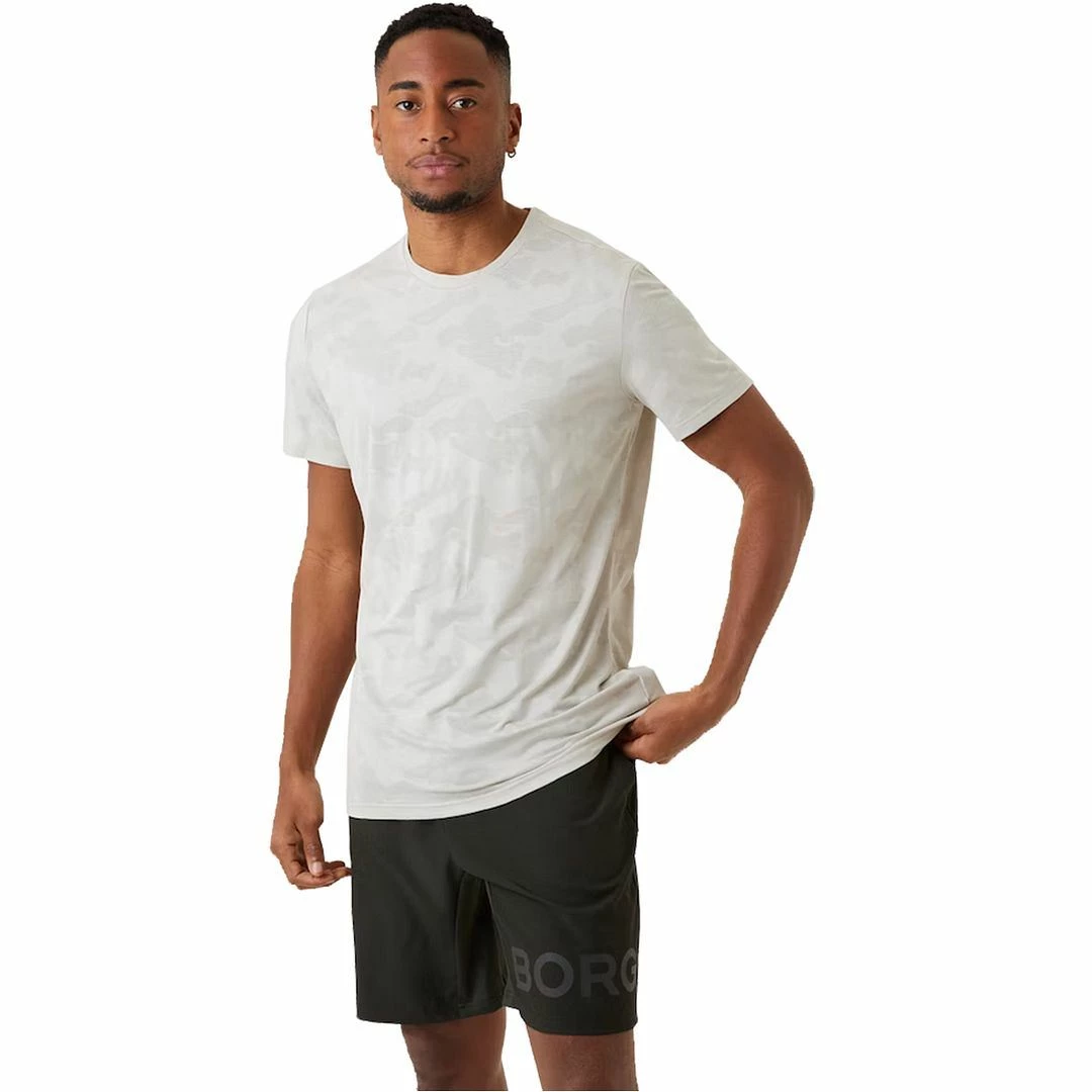 Bjorn Borg Mens Light Performance Short Sleeve Top Sport Gym Tee T-shirt - Image 5