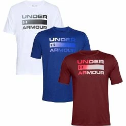 Under Armour Mens UA Team Issue Wordmark Short Sleeve Sports Gym Training T-Shirt