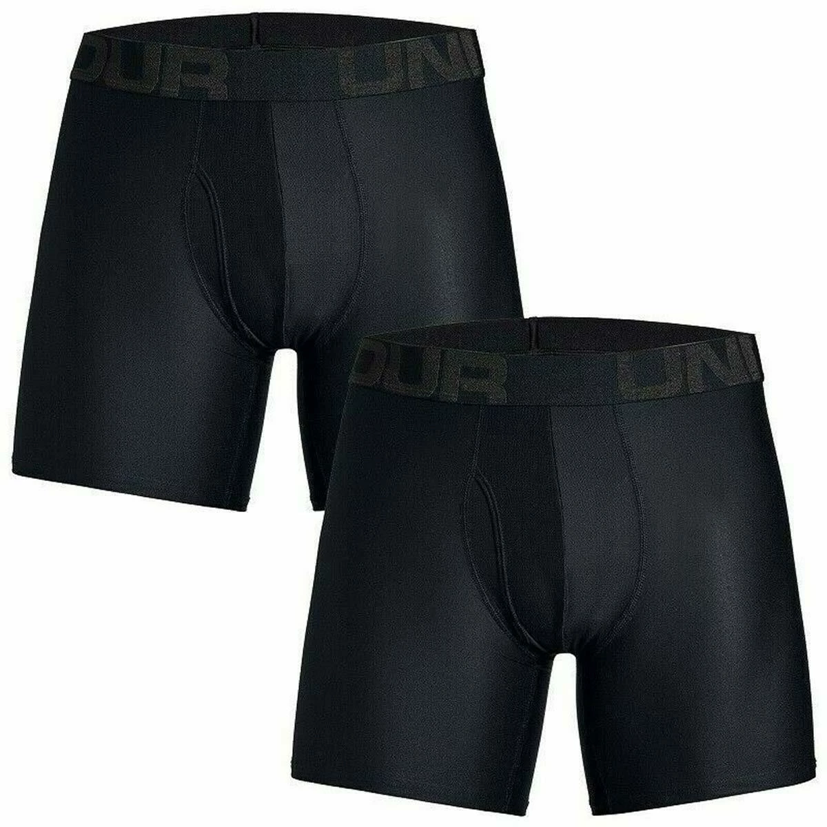 Under Armour Mens UA Tech 6" Soft Comfort Stretch BoxerJock Underwear 2-Pack - Image 11