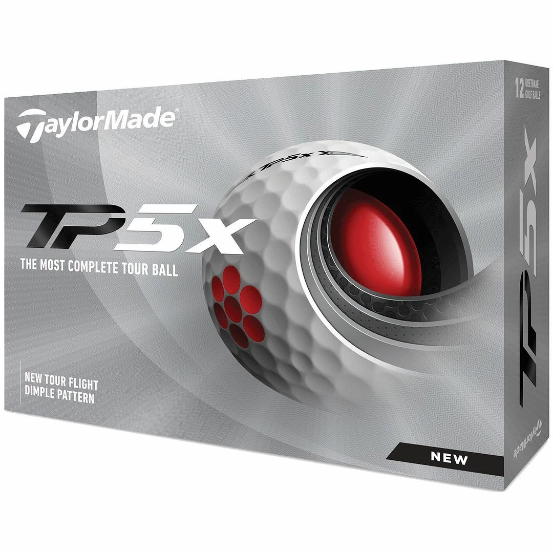 TaylorMade Golf 2023 TP5 / TP5X 5-Layers Tour Golf Balls - Image 3