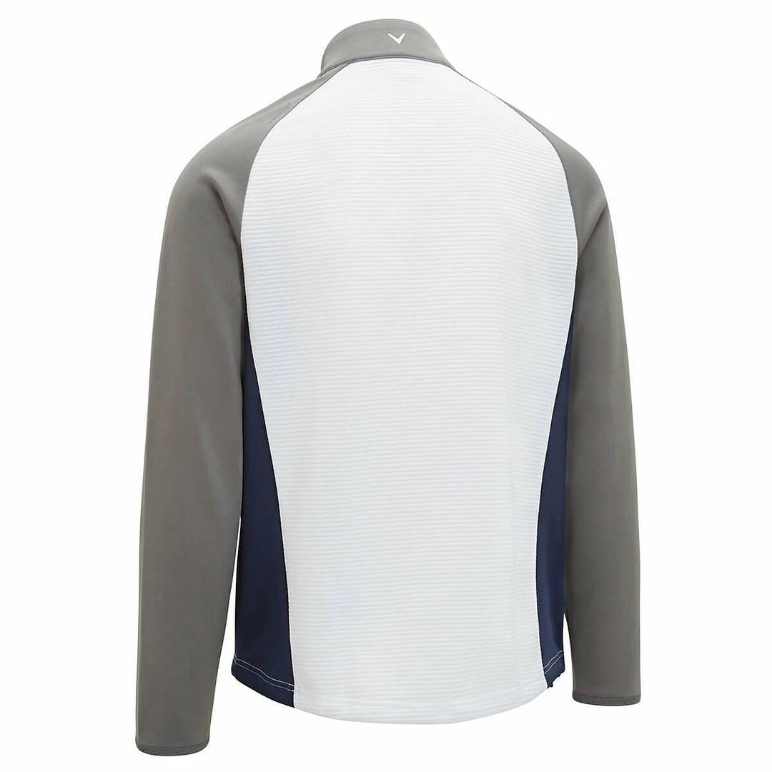 Callaway Golf Mens Blocked Ottoman 1/4 Zip Thermal Sweater SwingTech Golf Pullover - Image 8