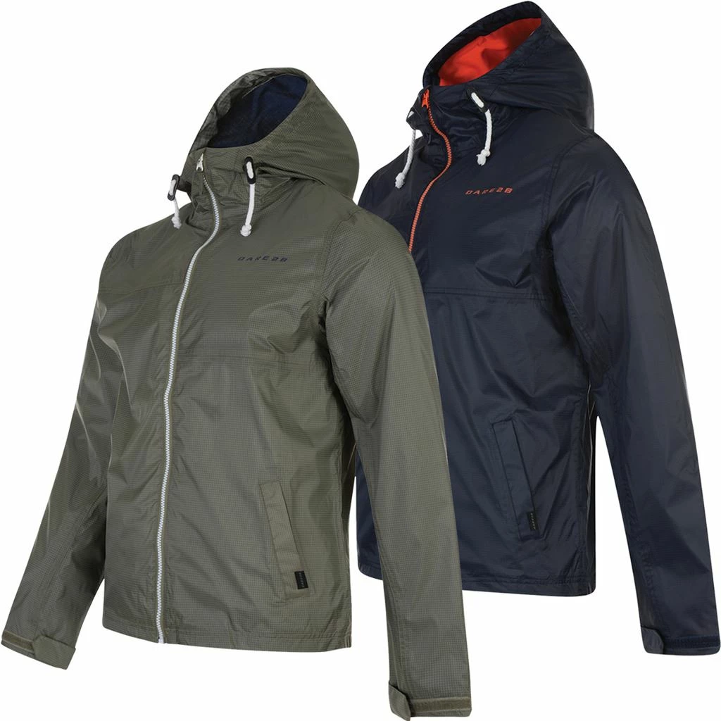 Dare 2b Mens Prewarm Water Repellent Full Zip Hooded Jacket - Image 2