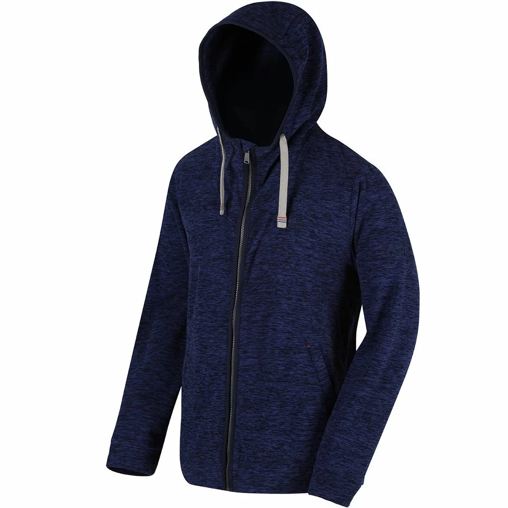 Regatta Mens Laikin Stripe Full Zip Fleece Hoody - Image 24