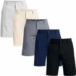Under Armour Mens UA Drive Water Repellent Training Stretch Golf Tapered Shorts