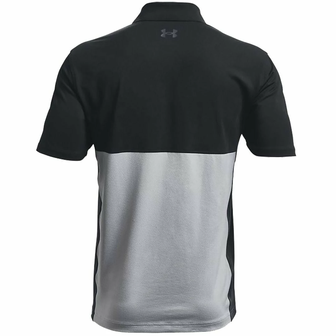 Under Armour Golf Mens UA Performance Blocked Polo Stretch Golf Polo Shirt - Image 7
