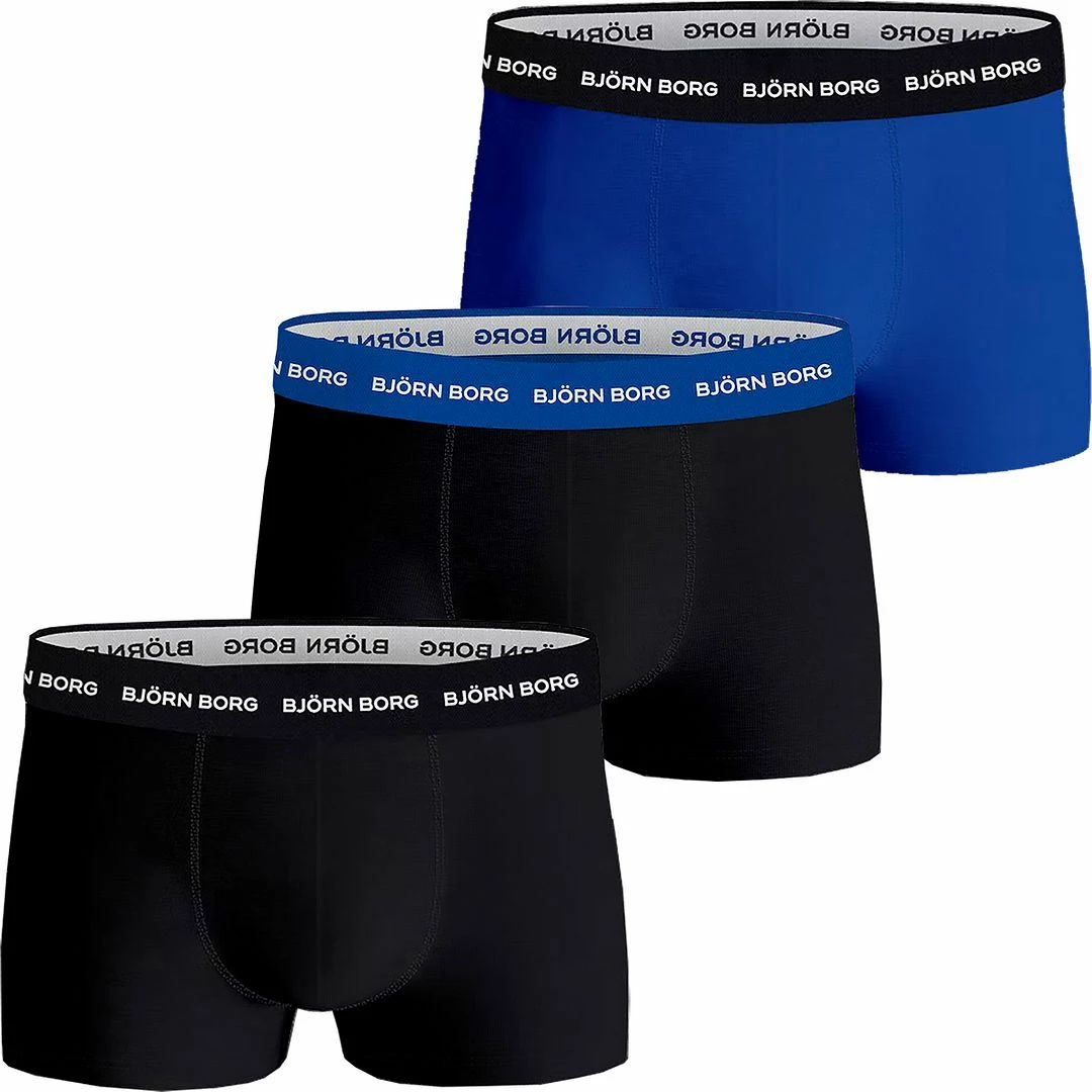 Bjorn Borg Mens Cotton Stretch Shorts Boxer Briefs Underwear Many Choices 3-PACK - Image 29