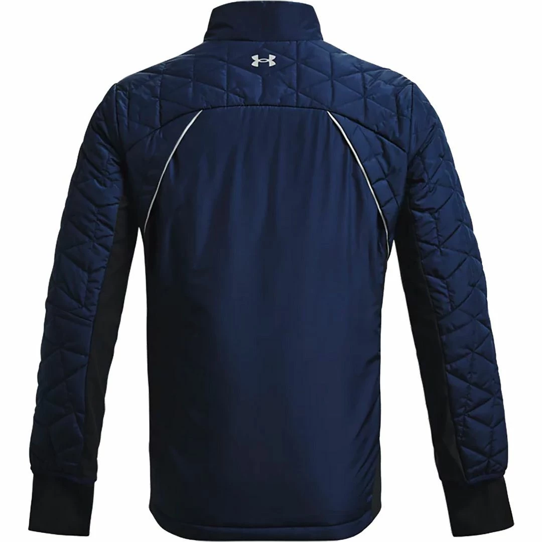 Under Armour Mens UA ColdGear Reactor Storm Hybrid Full Zip Golf Jacket - Image 6