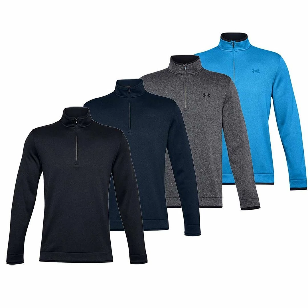 Under Armour Mens UA Storm Water Repellent Breathable 1/2 Zip Golf Sweater Pullover - Image 8