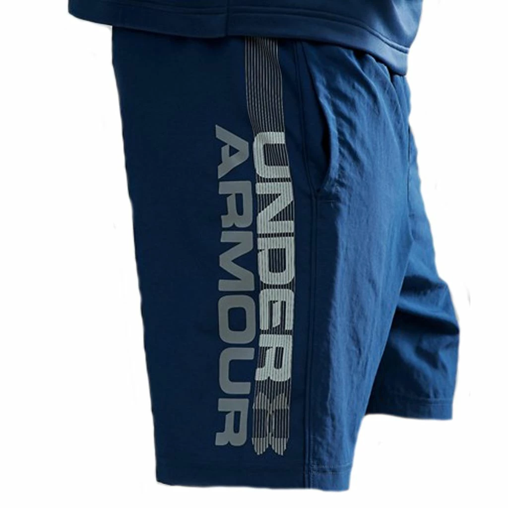 Under Armour Mens UA Woven Graphic Wordmark Sports Fitness Gym Shorts - Image 17