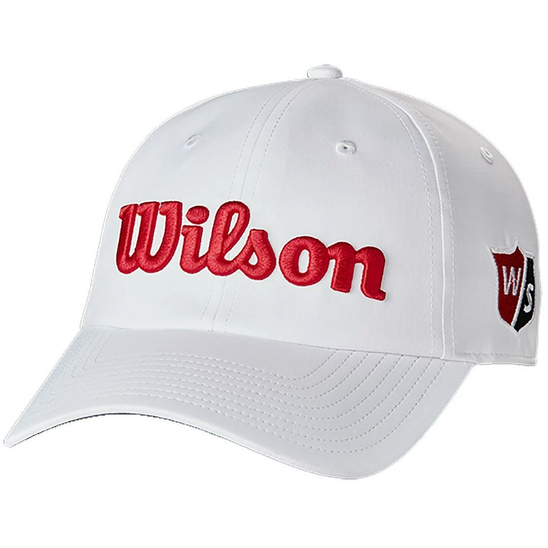 Wilson Golf Wilson Staff Golf Pro Tour SnapX Adjustable Mens Golf Cap Hat - Image 3