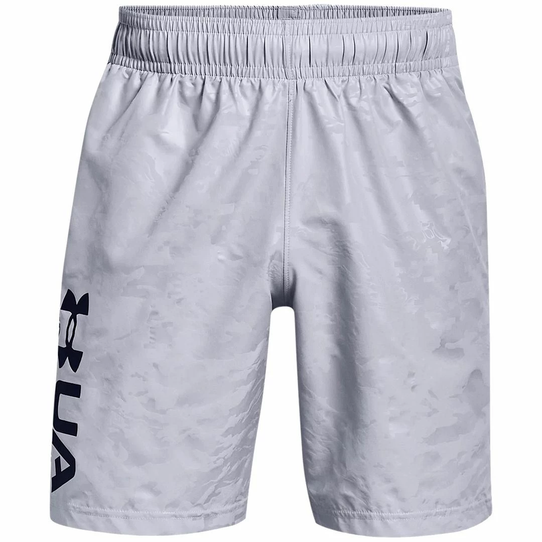 Under Armour Mens UA Woven Emboss Sports Lightweight Gym Training Shorts - Image 7