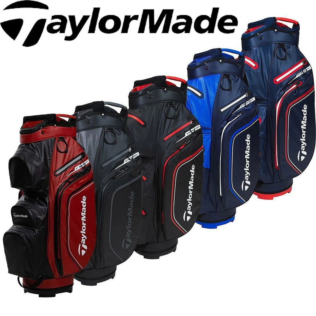 TaylorMade Golf Storm Dry Waterproof Golf Cart Trolley Bag 14 Way Divider