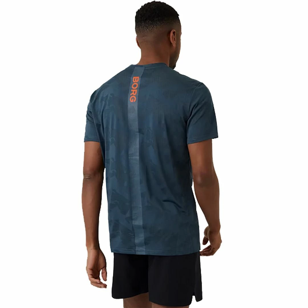 Bjorn Borg Mens Light Performance Short Sleeve Top Sport Gym Tee T-shirt - Image 4