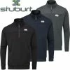 Stuburt Golf Mens Active Tech Windproof Half Zip Neck Thermal Golf Pullover Sweater