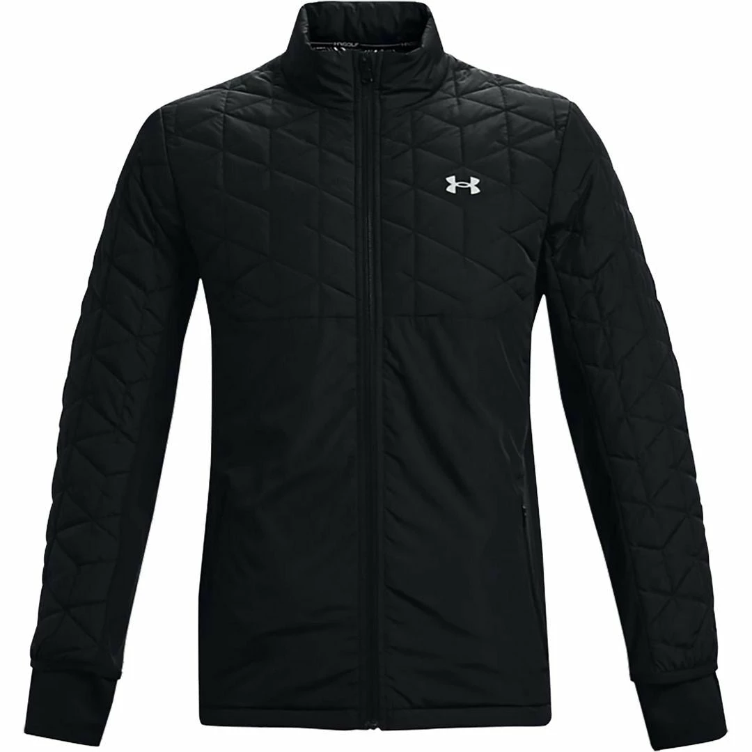 Under Armour Mens UA ColdGear Reactor Storm Hybrid Full Zip Golf Jacket - Image 3