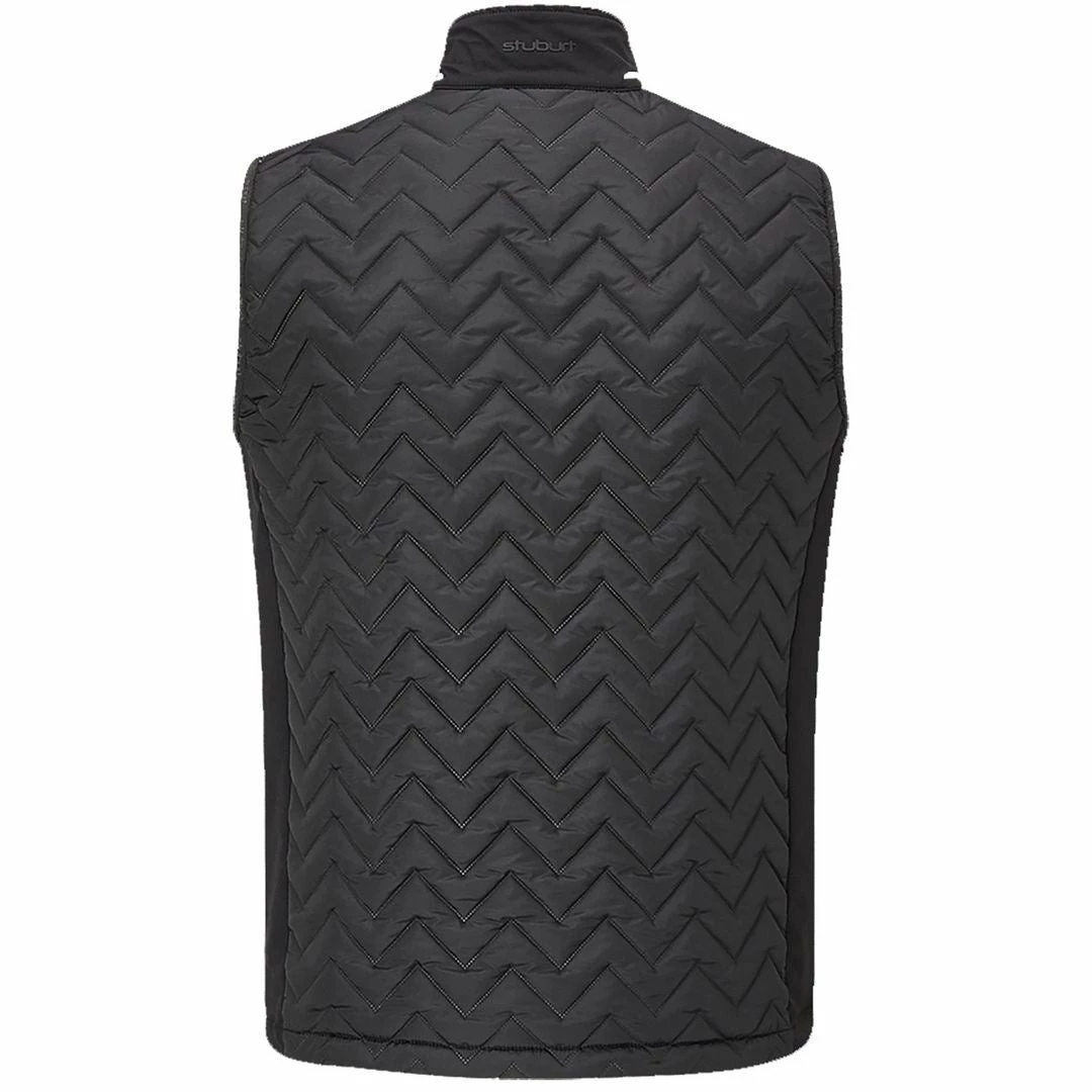 Stuburt Golf Mens Evolution Tech Thermal Padded Full Zip Windproof Golf Gilet Vest - Image 7