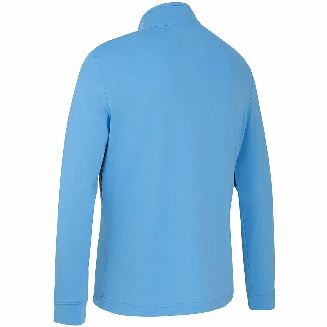 Callaway Golf Mens Aquapel Mixed Media 1/4 Zip Water Repellent Golf Pullover Sweater - Image 7
