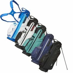 Mizuno Golf BRD3S Stand Bag Mens Dual Strap Carry Golf Stand Bag 4 Way Divider