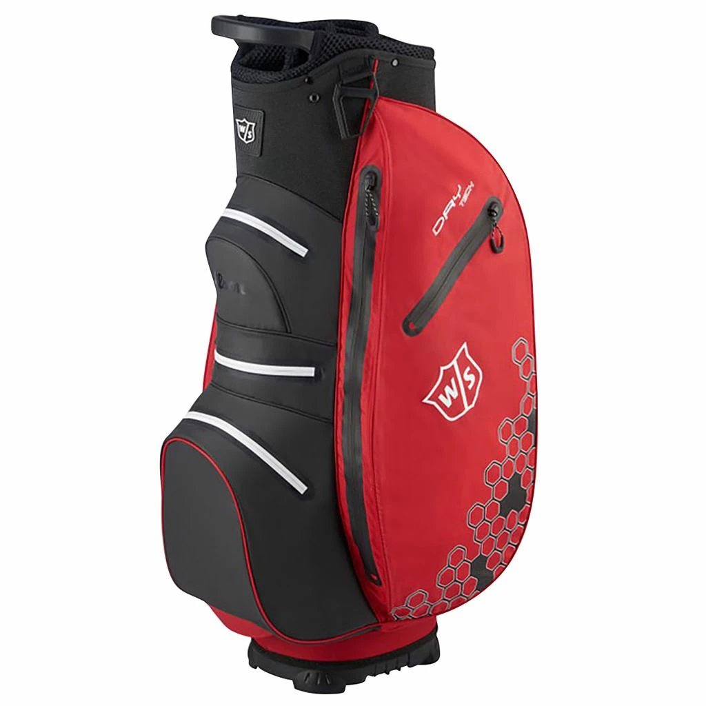 Wilson Golf Wilson Staff Golf Dry Tech II Mens Waterproof Cart Bag 14 Way Divider - Image 3