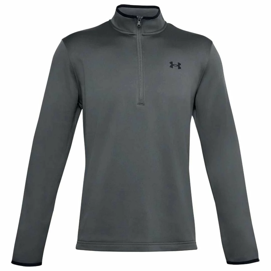 Under Armour Mens UA Fleece Breathable Stretch 1/2 Zip Golf Sweater Pullover - Image 10