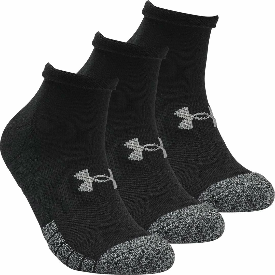 Under Armour HeatGear Locut Anti-Odor Arch Support Training Socks Pack Of 3 - Image 2