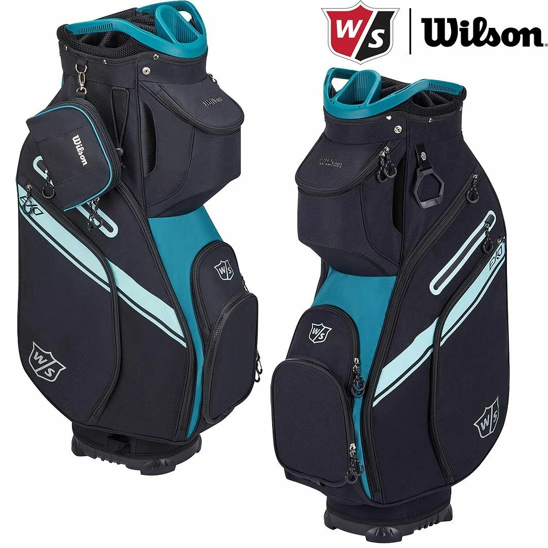 Wilson Golf Wilson Staff Golf Ladies EXO II Cart Bag Womens Trolley Bag 14 Way Divider