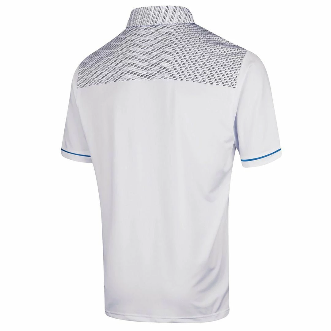 Island Green Mens Dash Sublimation Print Golf Polo Shirt - Image 5