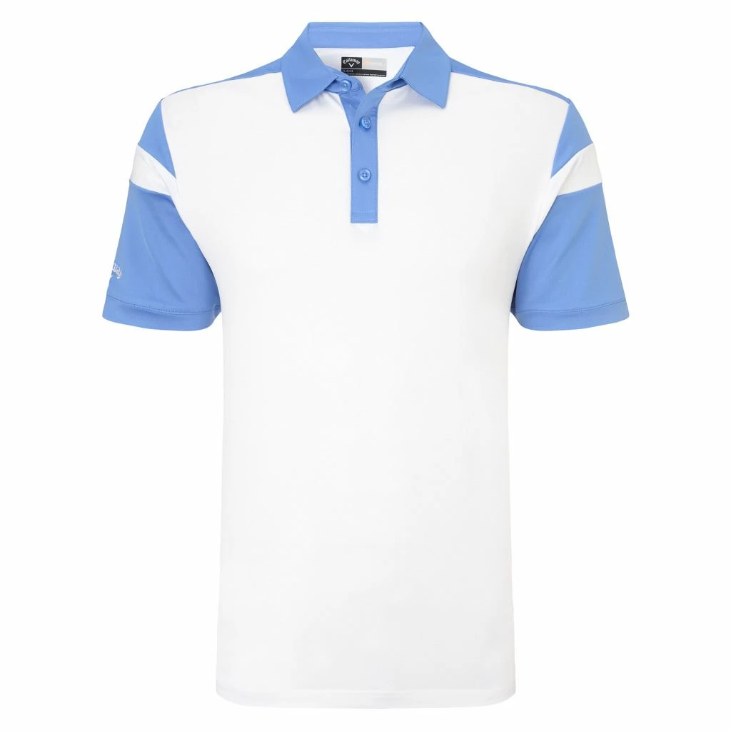 Callaway Opri-Dri Athletic Chev Blocked Mens Golf Polo Shirt - Image 9