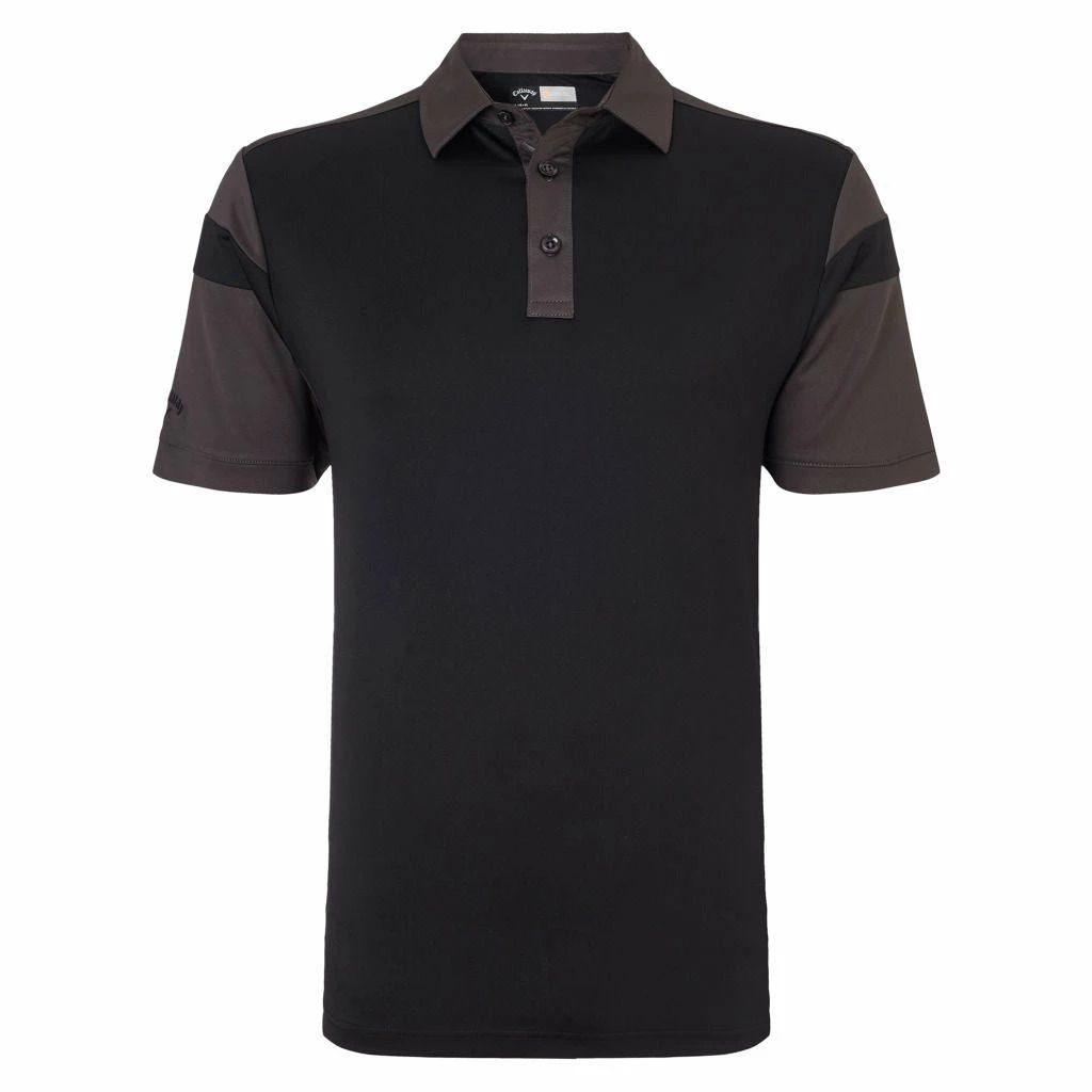 Callaway Opri-Dri Athletic Chev Blocked Mens Golf Polo Shirt - Image 2