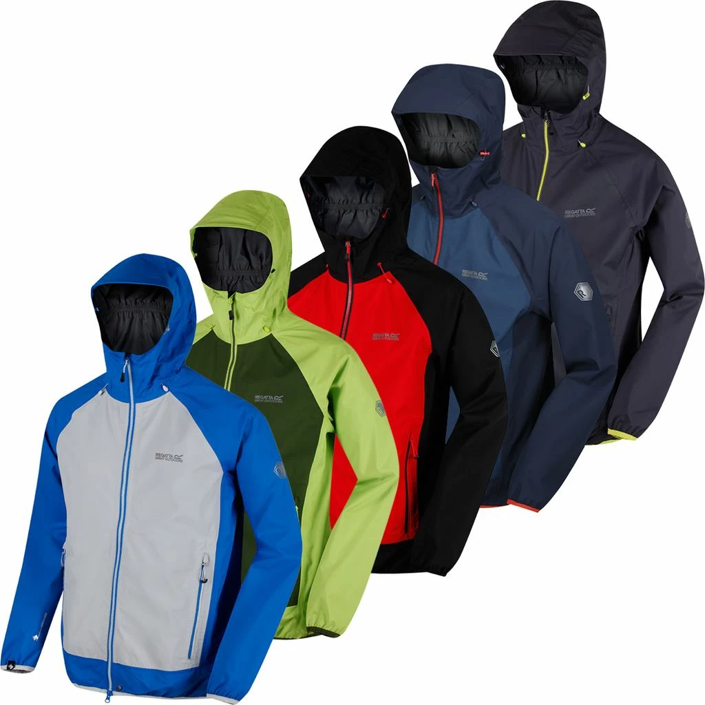 Regatta Mens Imber III Lightweight WaterProof Jacket - Image 2