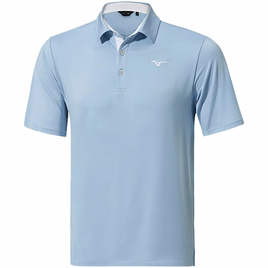 Mizuno Golf Mens Quick Dry Comp Stretch Golf Polo Shirt - Image 4