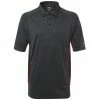 Island Green Essential Cool Pass Logo Sleeve Performance Mens Golf Polo Shirt