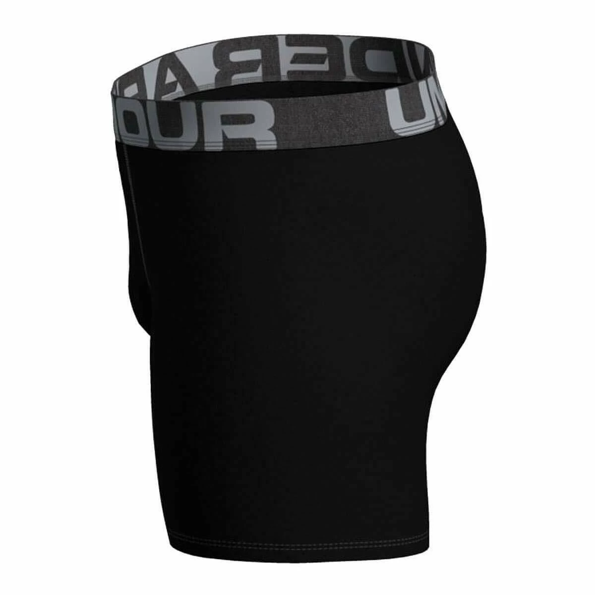 Under Armour Mens UA Charged Cotton 6" Stretch BoxerJock Underwear 3-Pack - Image 23