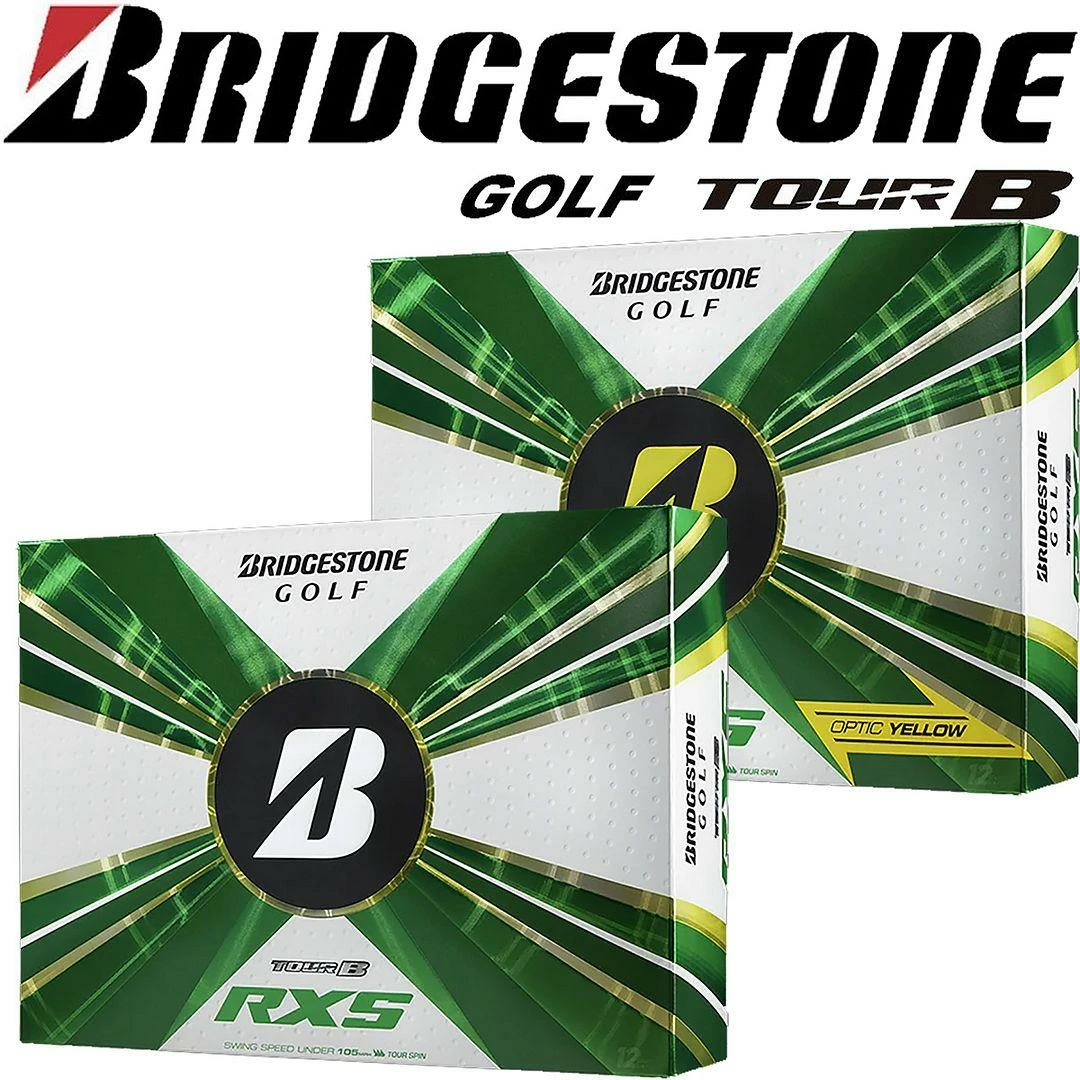 Bridgestone Golf Mens Tour B RXS Reactiv IQ Tour Spin Golf Balls