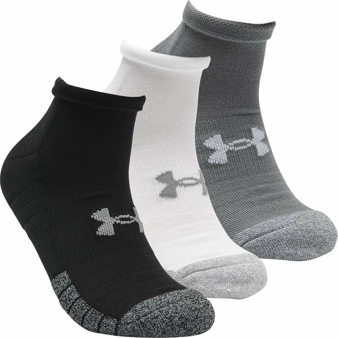 Under Armour HeatGear Locut Anti-Odor Arch Support Training Socks Pack Of 3 - Image 4