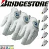 Bridgestone Golf Mens Tour Premium Cabretta Leather Golf Gloves Pack Of 3 Left Hand