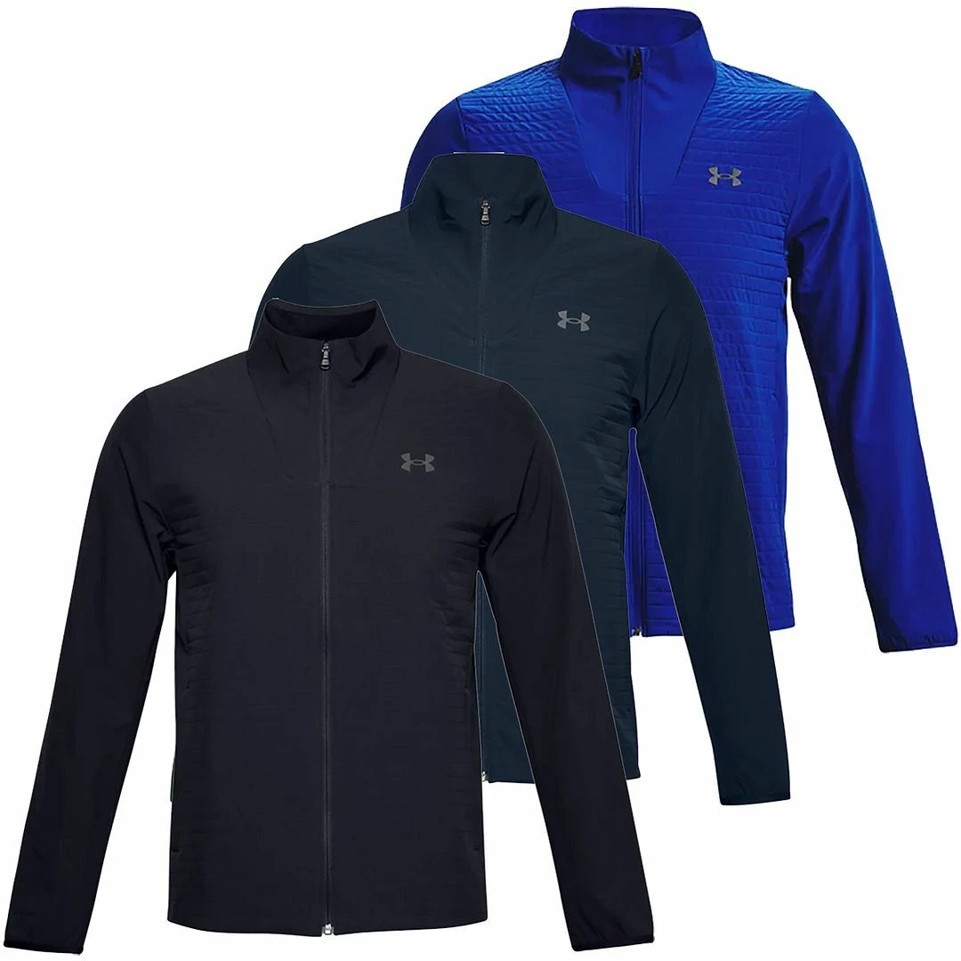Under Armour Golf Mens UA Storm Revo Water Repellent Full Zip Golf Jacket