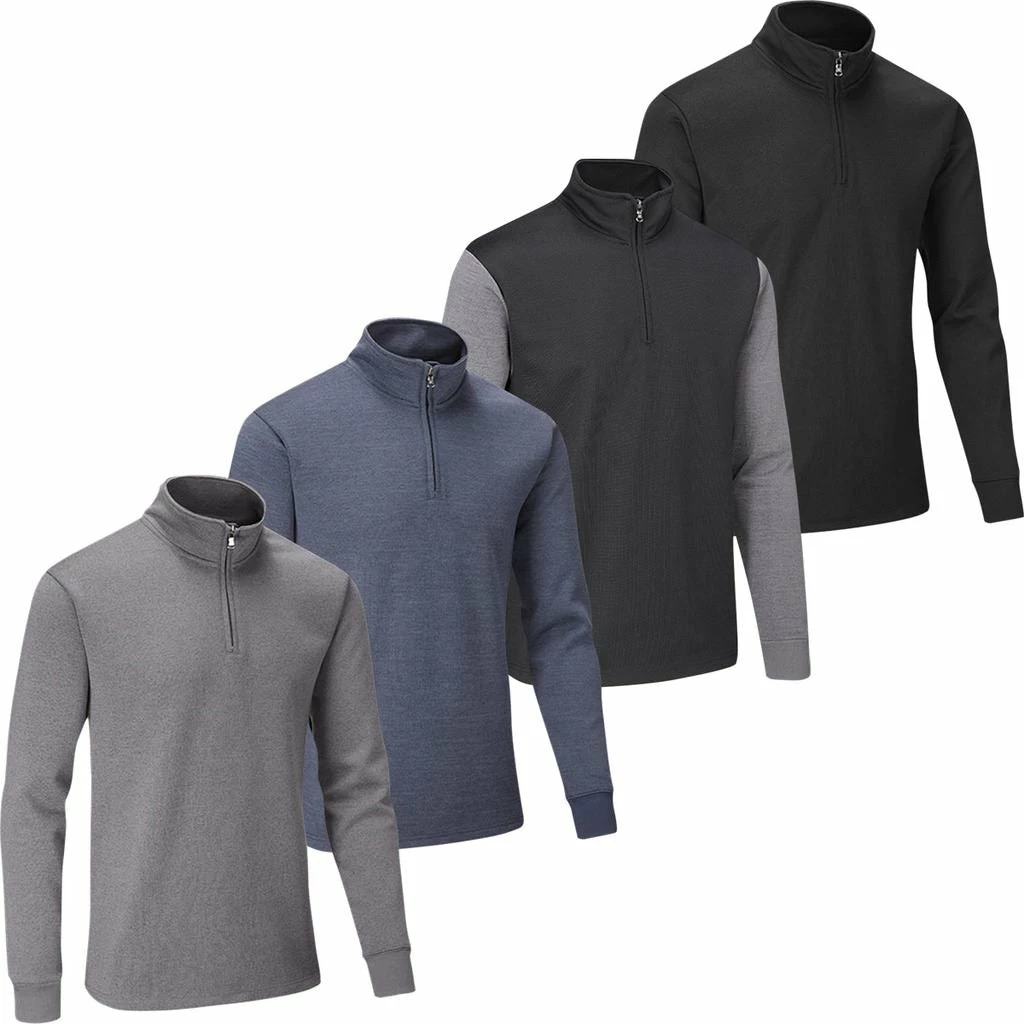 Stuburt Mens Endurance Sport ¼ Zip Neck Performance Sweater