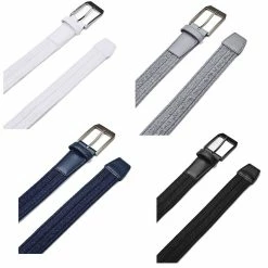 Under Armour Mens UA Braided Stretch-Fit Woven Golf Webbing Belt