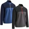 Callaway Mens Singtex Stormfleece 1/2 Zip Sweater Water Repellent Golf Pullover