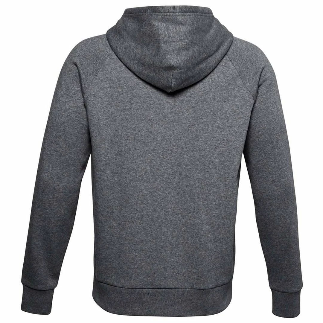 Under Armour Rival Fleece Full Zip Hoodie Mens Sports Fitness Hoody Jumper - Image 9