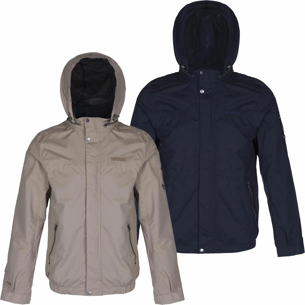 Regatta Moran Full Zip Waterproof Mens Sports Breathable Performance Jacket - Image 4