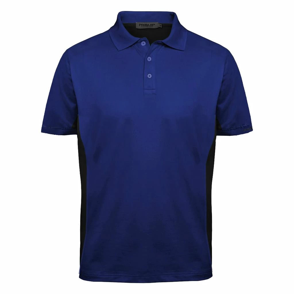 PROQUIP 360 Degree Performance Block Mens Golf Polo Shirt - Image 10